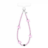 Ghosted Pink Phone Charm