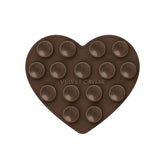 Espresso Brown Heart MagSafe MightyGrip