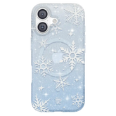 Snow Angel Glitter iPhone Case