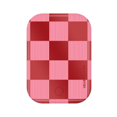 Rose Vibe Checkered Portable MagSafe Charger Power Pack