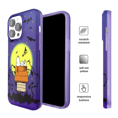 Snoopy Midnight Moon iPhone Case
