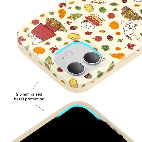 Snoopy Autumn Leaves iPhone Case