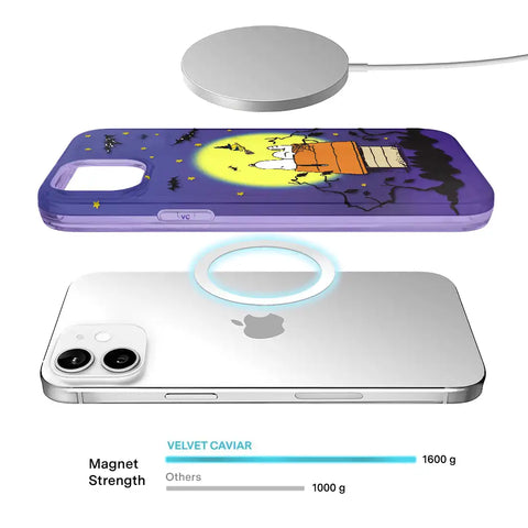 Snoopy Midnight Moon iPhone Case