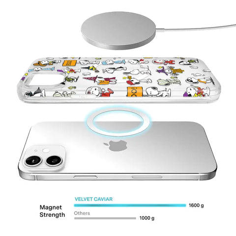 Snoopy Spooky Moods iPhone Case
