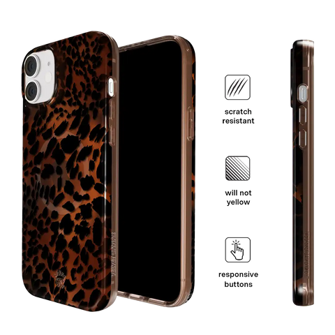 Leopard Tort iPhone Case