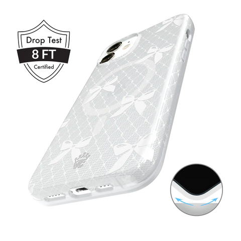 Vintage Lace Bows iPhone Case