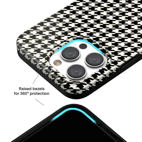 Houndstooth iPhone Case