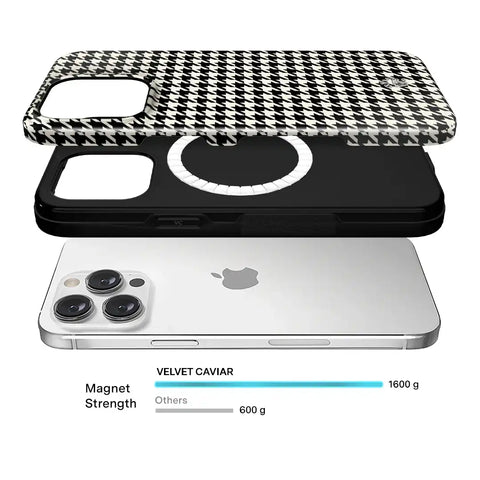 Houndstooth iPhone Case
