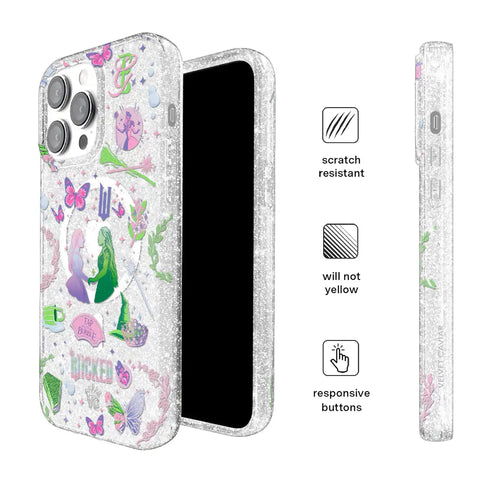 Wicked For Good Glitter iPhone Case