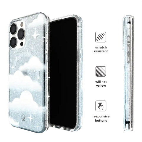 In the Clouds Stardust iPhone Case