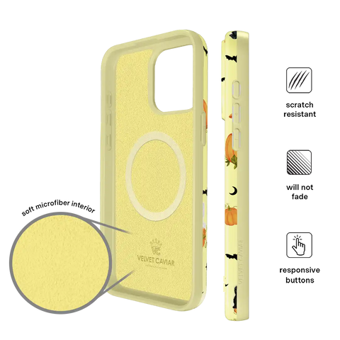 Purrfect Pumpkins iPhone Case