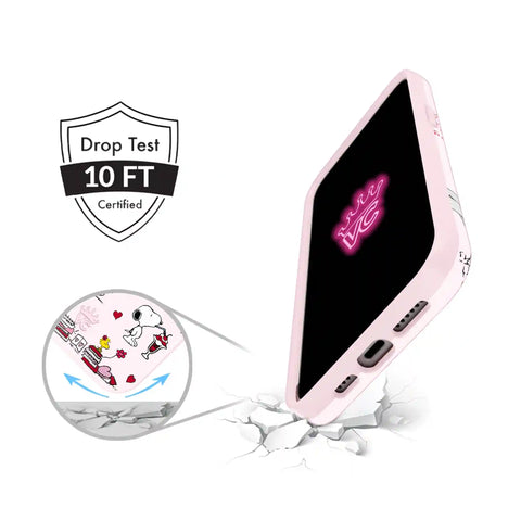 Snoopy Lovely Moods iPhone Case