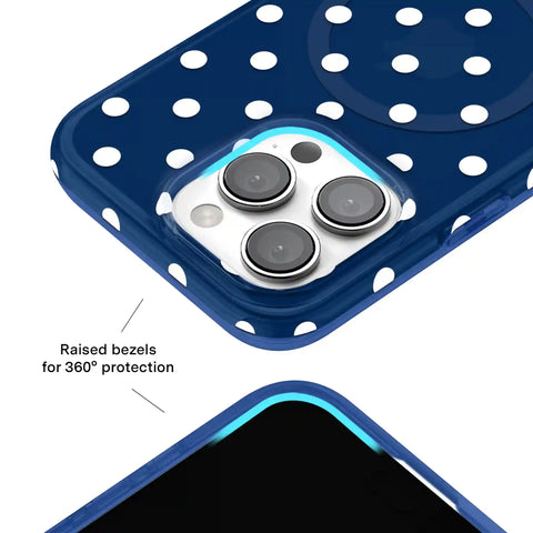 Midnight Polka Dot iPhone Case