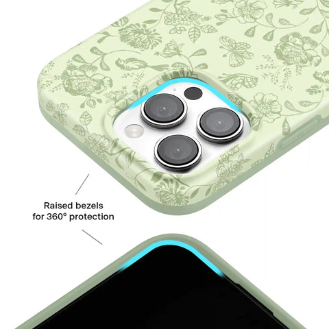 Storybook Sage Floral iPhone Case
