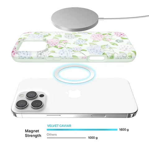 Hydrangea Floral iPhone Case