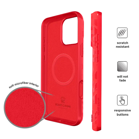 Red Hot Leopard iPhone Case
