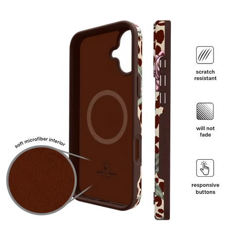 Rosy Leopard iPhone Case