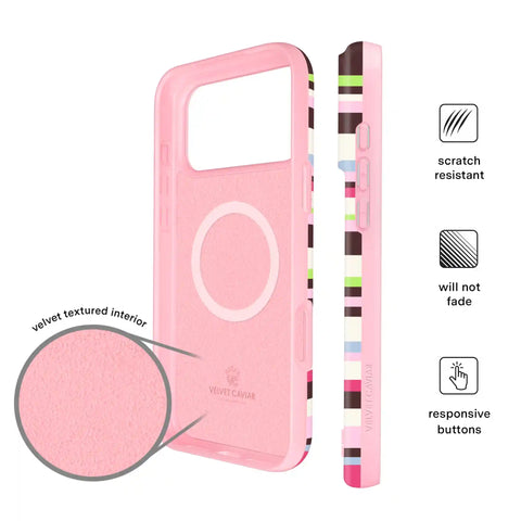 Sweet Treat Stripes iPhone Case