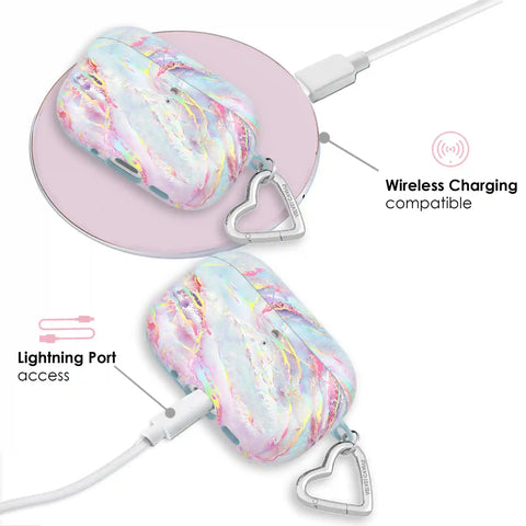 Holo Moonstone Airpods Case