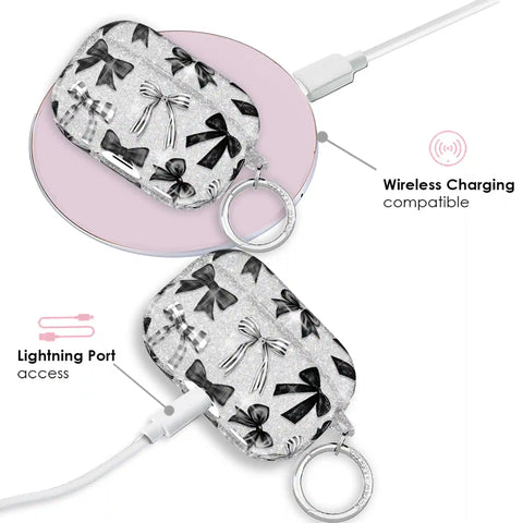 Gothic Bows AirPod Case