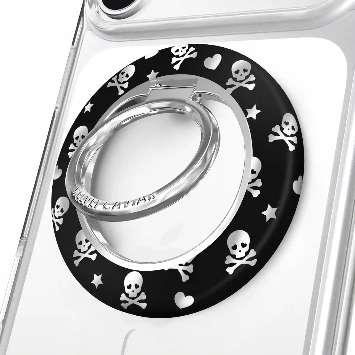 Chrome Skulls MagSafe Grip Ring