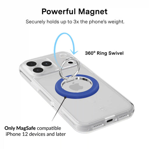 Cobalt Blue MagSafe Grip Ring