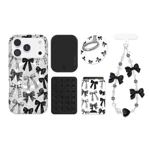 Gothic Bows iPhone Bundle Set