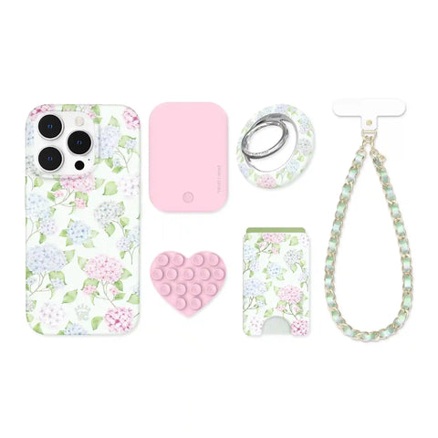 Hydrangea Floral iPhone Bundle Set