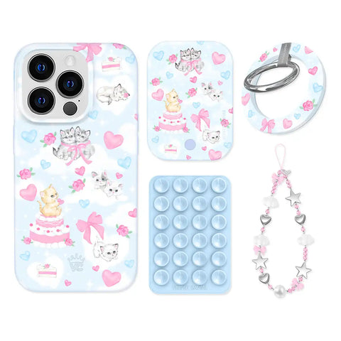 Kitten Kisses iPhone Bundle Set - Grip