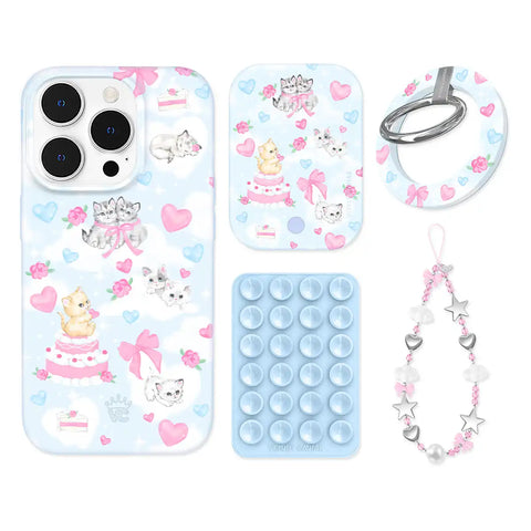 Kitten Kisses iPhone Bundle Set - Grip