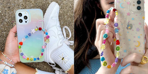 Stars and Moon Phone Charm
