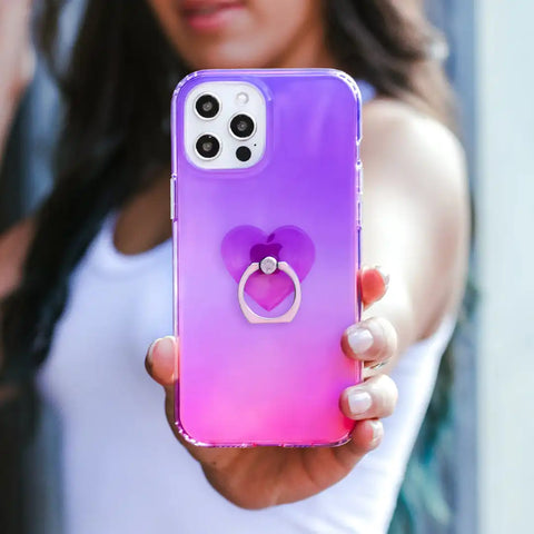 Violet Ombre Phone Ring