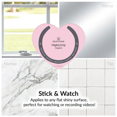 Strawberry Milk Heart MagSafe MightyGrip