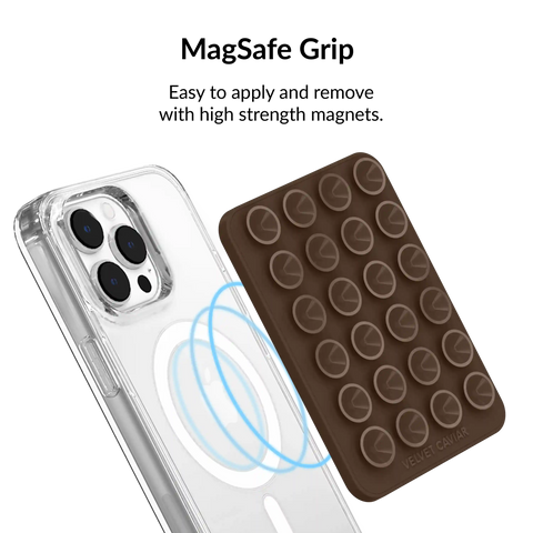 Espresso Brown MightyGrip MagSafe Mount