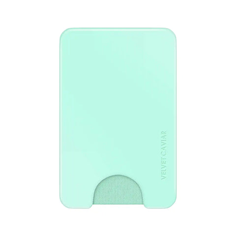 Mint Jelly MagSafe Wallet