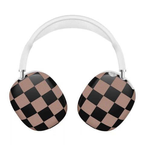 Mocha Vibe Checkered AirPod Max Case