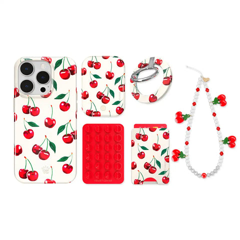 Mon Cheri Cherry iPhone Bundle Set