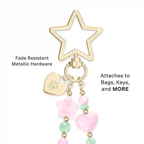 Matcha Stars Bag Charm