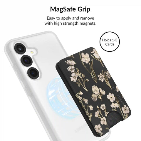 Nightbloom Gold Chrome Floral Samsung Bundle Set