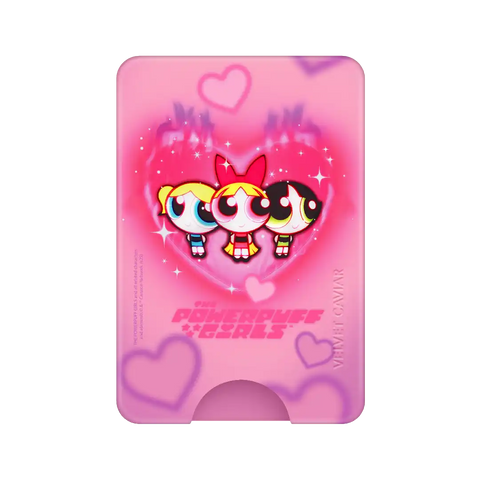 The Powerpuff Girls Airbrush Hearts MagSafe Wallet
