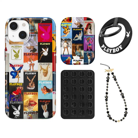 Playboy Centerfold iPhone Bundle Set - Grip