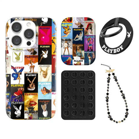 Playboy Centerfold iPhone Bundle Set - Grip