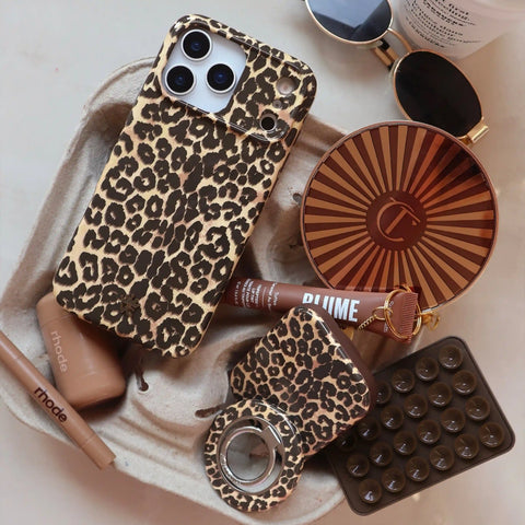 Girls Night Leopard Portable MagSafe Charger Power Pack