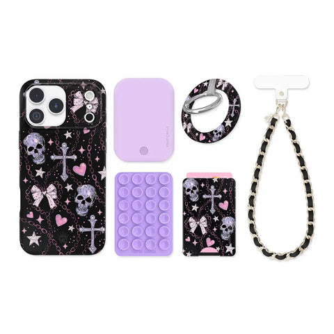 Pretty Punk Skulls iPhone Bundle Set