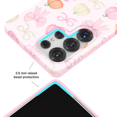 Pink Pumpkin Princess Samsung Case