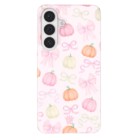 Pink Pumpkin Princess Samsung Case