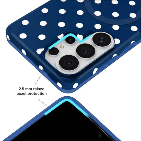 Midnight Polka Dot Samsung Case