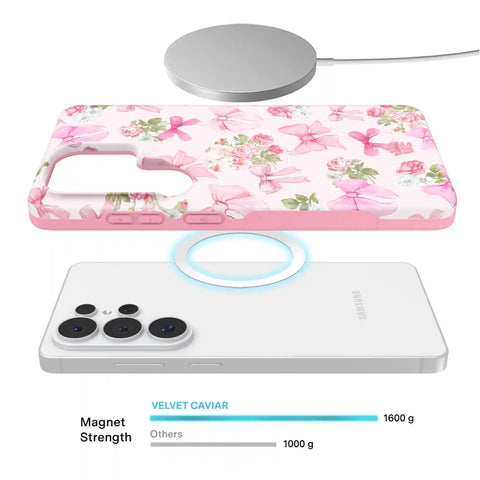Posie Pink Bow Samsung Case