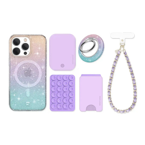 Ombre Stardust iPhone Bundle Set