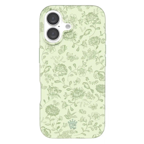 Storybook Sage Floral iPhone Case